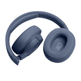 JBL Tune 720BT Wireless Over Ear Headphones with Mic, Pure Bass Sound, Upto 76 Hrs Playtime, Speedcharge, Dual Pairing, Customizable Bass with Headphones App, Lightweight, Bluetooth 5.3 (Blue) - CarrotKart | India's first Open Box ecommerce platform