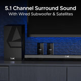 boAt Aavante Bar Azure Pro 120W Soundbar 2.1 Channel - CarrotKart | India's first Open Box ecommerce platform