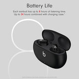 Beats Studio Buds - Wireless Bluetooth Noise Cancelling Earbuds - Up to 8H Battery Life, Up to 24H w Charging Case, IPX4 Rating, Sweat Resistant, Apple & Android Compatible, Built-in Mic - Black - CarrotKart | India's first Open Box ecommerce platform