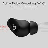 Beats Studio Buds - Wireless Bluetooth Noise Cancelling Earbuds - Up to 8H Battery Life, Up to 24H w Charging Case, IPX4 Rating, Sweat Resistant, Apple & Android Compatible, Built-in Mic - Black - CarrotKart | India's first Open Box ecommerce platform