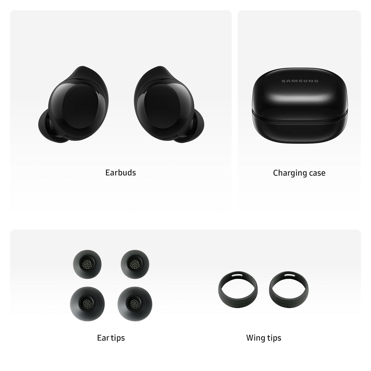 Samsung Galaxy Buds Core (Black) Galaxy AI Enabled in-Ear TWS with ANC | Enriched Bass | 6 Mic Setup | IP54 | 35hrs Battery | Touch Controls - CarrotKart | India's first Open Box ecommerce platform