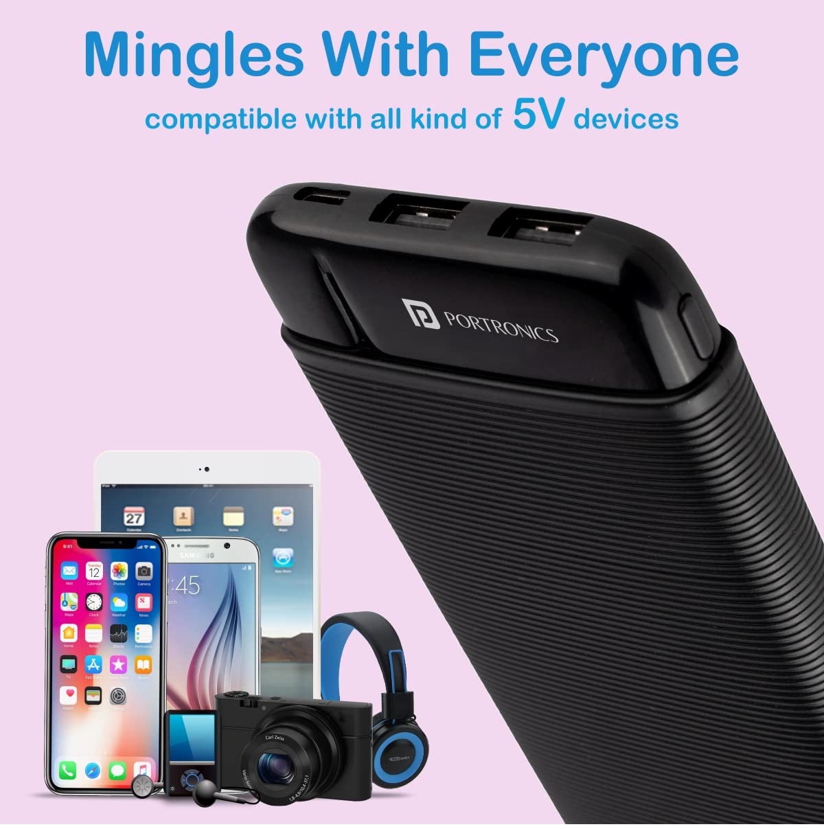 Portronics Powerstation Pro 10000mAh Power Bank - CarrotKart | India's first Open Box ecommerce platform