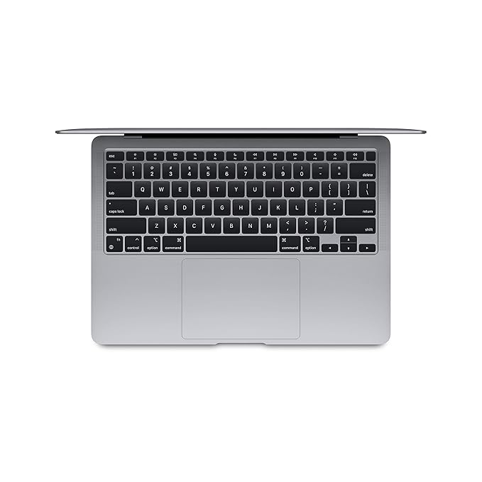Apple MacBook Air Laptop: Apple M1 chip, 13.3-inch/33.74 cm Retina Display, 8GB RAM, 256GB SSD Storage, Backlit Keyboard, FaceTime HD Camera, Touch ID. Works with iPhone/iPad; Space Grey - CarrotKart | India's first Open Box ecommerce platform
