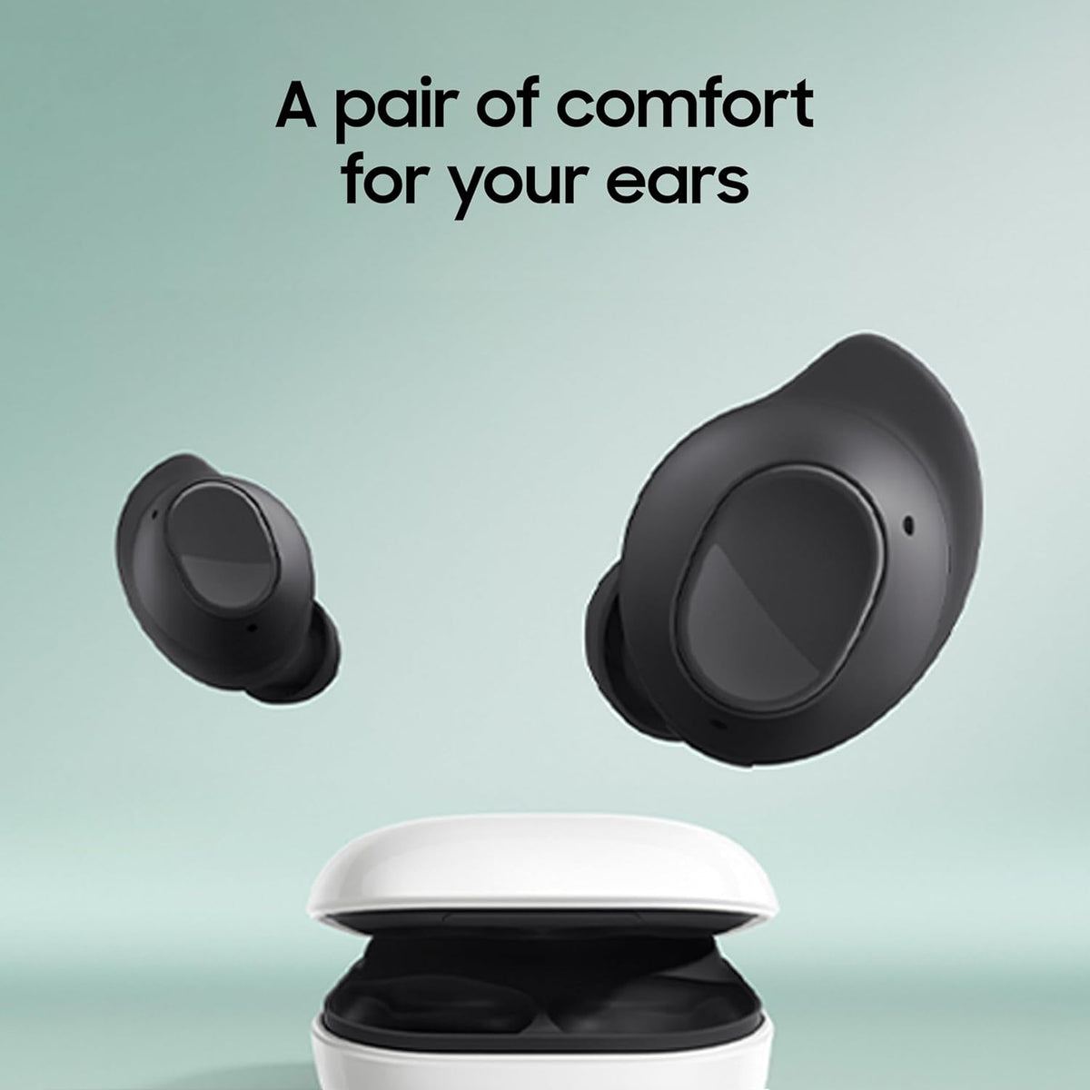 Samsung Galaxy Buds FE (Graphite)| Powerful Active Noise Cancellation | Enriched Bass Sound | Ergonomic Design | 30-Hour Battery Life - CarrotKart | India's first Open Box ecommerce platform