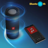 JBL Flip 5 Wireless Portable Bluetooth Speaker, Signature Sound with Powerful Bass Radiator, Vibrant Colors with Rugged Fabric Design, Party Boost, IPX7 Waterproof & Type C (Without Mic, Black) - CarrotKart | India's first Open Box ecommerce platform