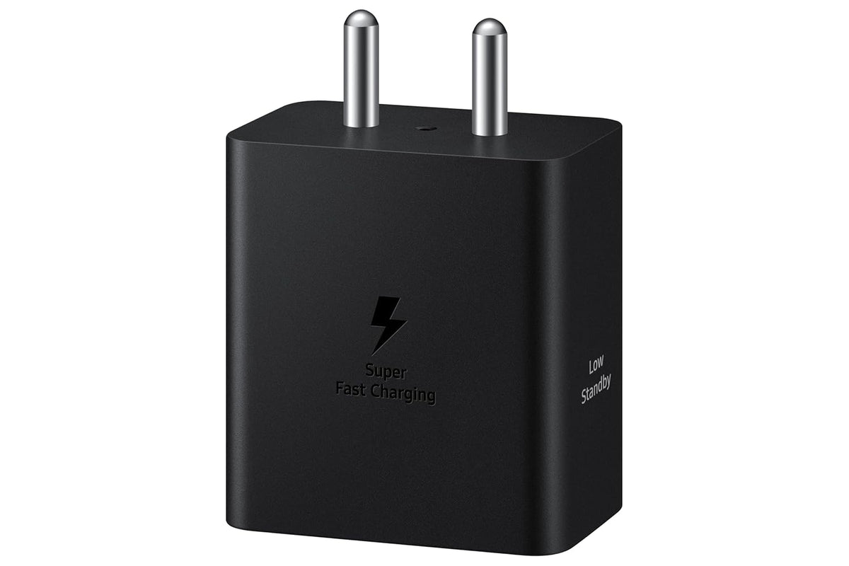 Samsung Original 45W Type-C Travel Adaptor with Cable, Black - CarrotKart | India's first Open Box ecommerce platform