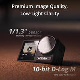 DJI Osmo Action 4 Standard Combo - 4K/120Fps Waterproof Action Digital Camera with A 1/1.3-Inch Sensor, 10-Bit & D-Log M Color Performance, Outdoor Digital Camera for Travel, Biking - CarrotKart | India's first Open Box ecommerce platform