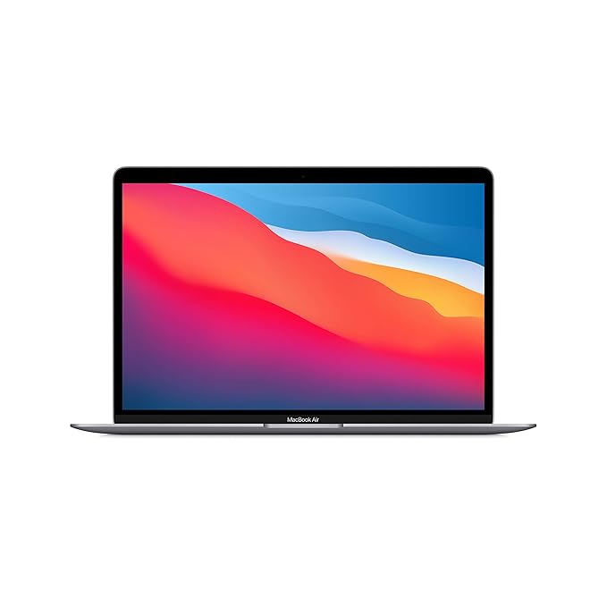 Apple MacBook Air Laptop: Apple M1 chip, 13.3-inch/33.74 cm Retina Display, 8GB RAM, 256GB SSD Storage, Backlit Keyboard, FaceTime HD Camera, Touch ID. Works with iPhone/iPad; Space Grey - CarrotKart | India's first Open Box ecommerce platform