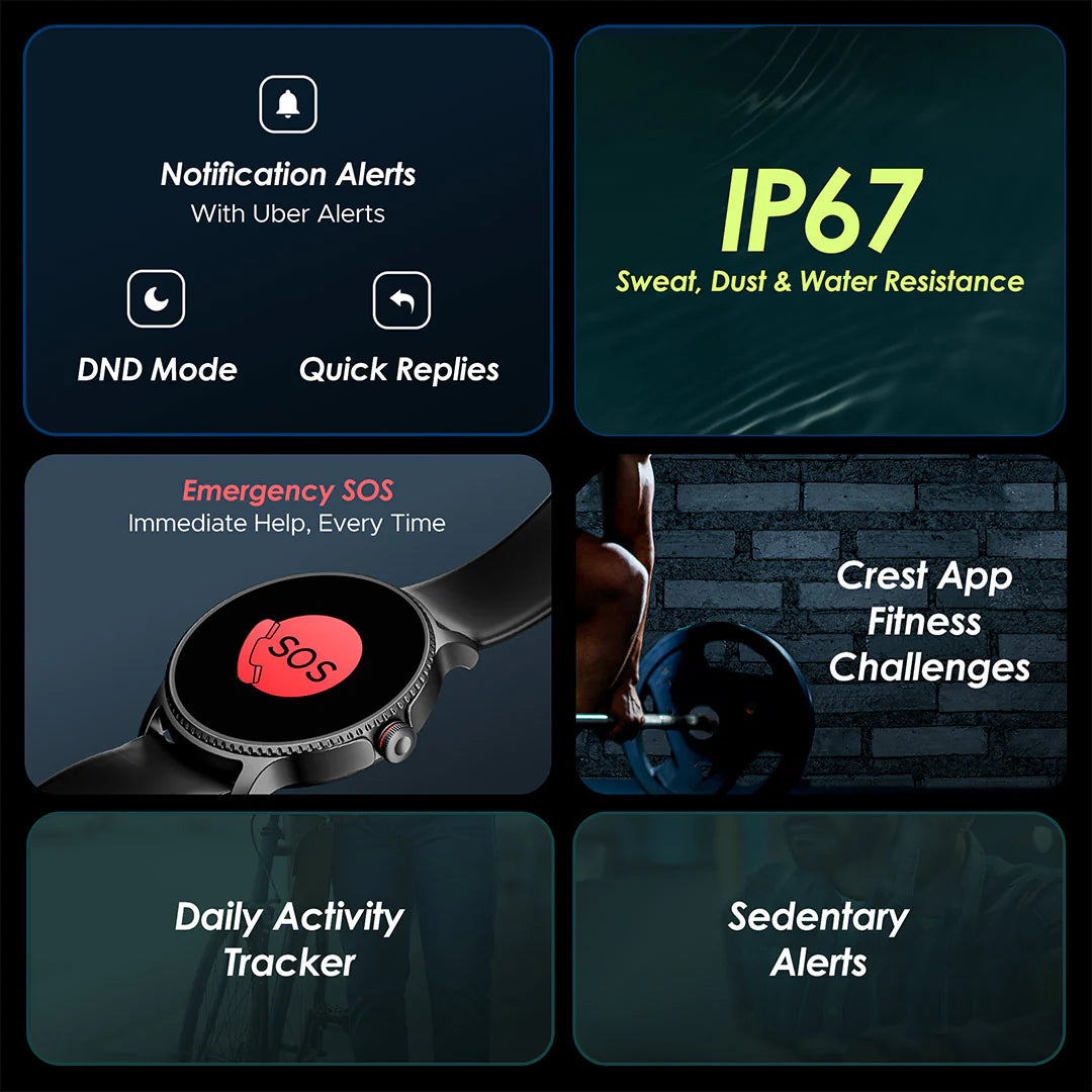 boAt Lunar Discovery HD Display Smartwatch - CarrotKart | India's first Open Box ecommerce platform