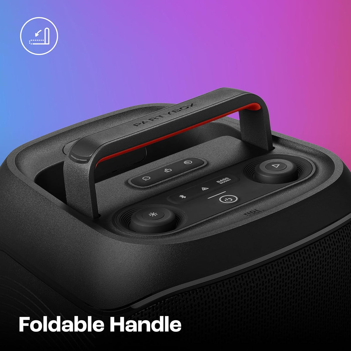 JBL Partybox 120 Wireless Bluetooth 160W Party Speaker, AI Sound Boost, Futuristic Light Show,Upto 12H Runtime,Auracast Multispeaker Support,Guitar+Mic Input - CarrotKart | India's first Open Box ecommerce platform