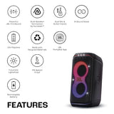 JBL Partybox 120 Wireless Bluetooth 160W Party Speaker, AI Sound Boost, Futuristic Light Show,Upto 12H Runtime,Auracast Multispeaker Support,Guitar+Mic Input - CarrotKart | India's first Open Box ecommerce platform