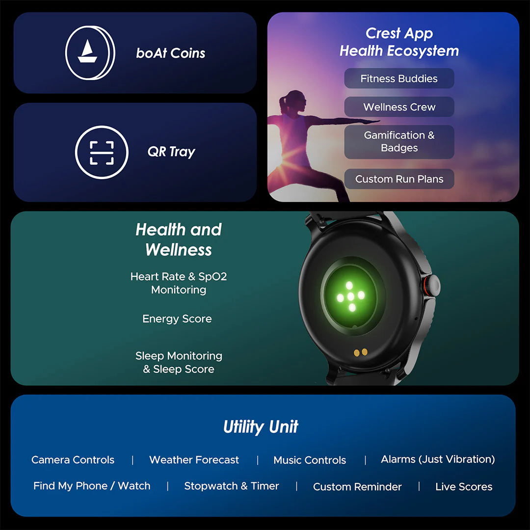 boAt Lunar Discovery HD Display Smartwatch - CarrotKart | India's first Open Box ecommerce platform