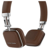 Harman Kardon Soho Wireless NFC Bluetooth On-Ear Headphones (Brown) - CarrotKart | India's first Open Box ecommerce platform