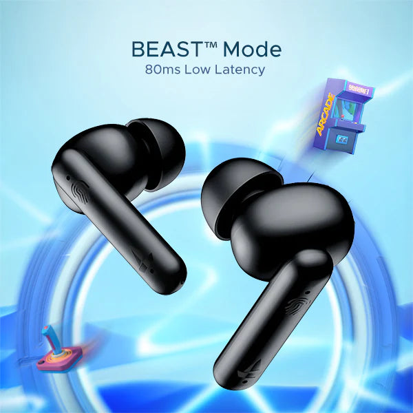 boAt Airdopes 141 Wireless Earbuds with 42 Hours Playback, ENx™ Technology, BEAST™️ Mode