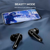 boAt Airdopes 121 Pro Plus,100H Battery,4Mics ENx,Low Latency,Fast Charge, LED Display, Stream Ad Free Music via App Support, Bluetooth in Ear Earbuds, TWS Ear Buds Wireless Earphones with mic (Black)