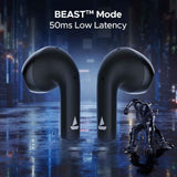 boAt Airdopes 125 Wireless Earbuds with 50 Hours Playback, BEAST™ Mode, Bluetooth v5.3, ENx™ Technology