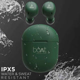 boAt Airdopes 381 Bluetooth In-Ear Wireless Earbuds with 7mm Rhythmic Dynamic Drivers, Nonstop Music UpTo 20 Hours