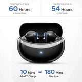 boAt Airdopes 131 Elite ANC Wireless Earbuds with ANC up to 32dB, Transparency Mode, 60 Hours Playback, ENx™ Technology