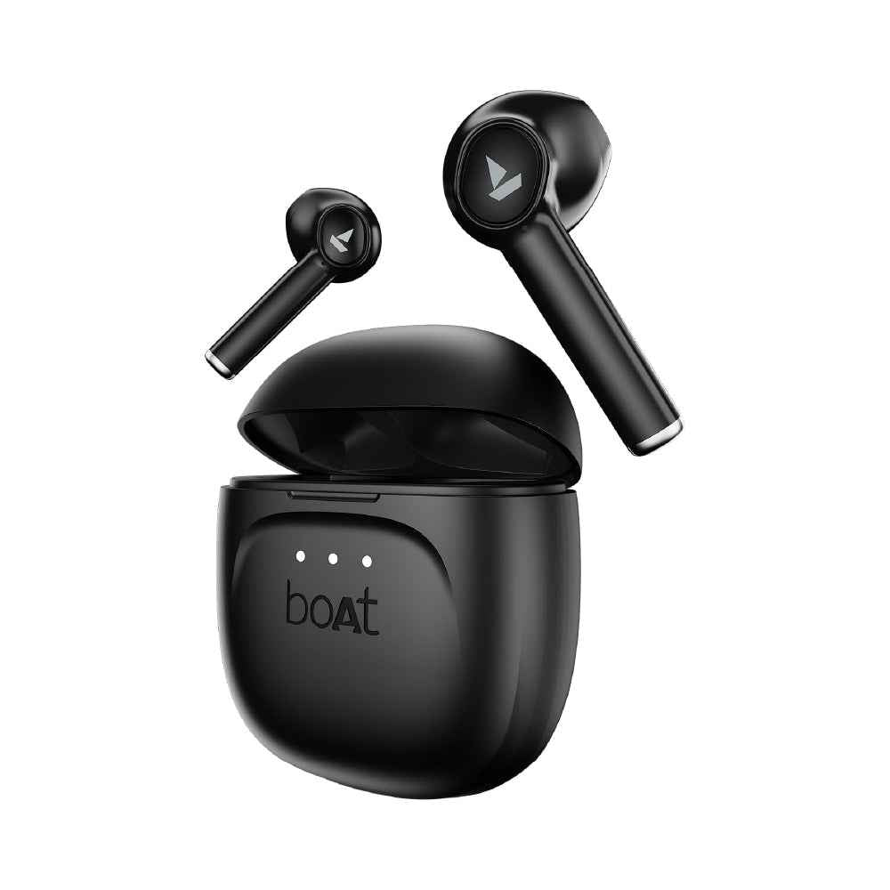 boAt Airdopes 131 Wireless Earbuds with upto 60 Hours Playback, 13mm Drivers, IWP Technology, 650mAh Charging Case