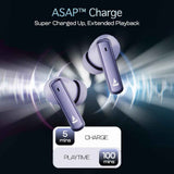 boAt Airdopes 181 Pro SS Edition TWS Earbuds with 100 Hours Playback, Quad Mics with ENx™, BEAST™ Mode, ASAP™ Charge