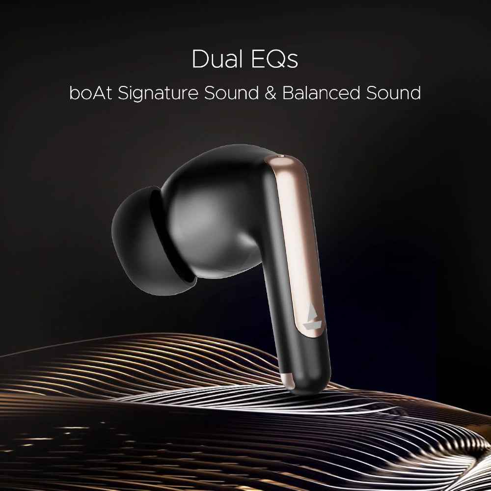 boAt Airdopes 161 ANC Elite Wireless Earbuds with ANC up to 32dB, ENx™ Technology, BEAST™ Mode