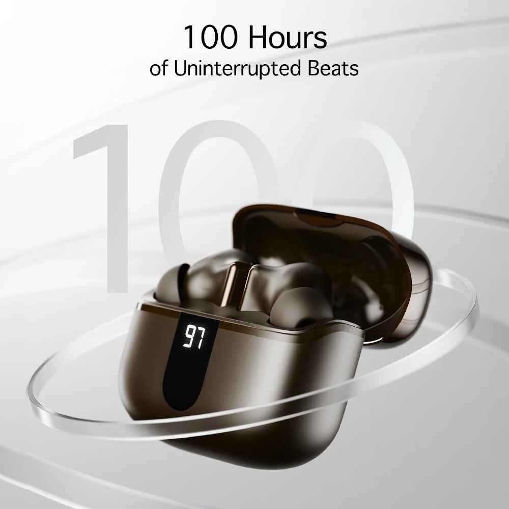 boAt Airdopes 181 Pro Wireless Earbuds with 100 Hours Playback, Quad Mics with ENx™, BEAST™ Mode, ASAP™ Charge