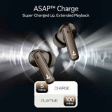 boAt Airdopes 181 Pro Wireless Earbuds with 100 Hours Playback, Quad Mics with ENx™, BEAST™ Mode, ASAP™ Charge