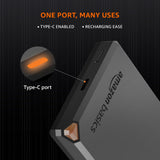 amazon basics 27000 mAh Power Bank | 22.5W Fast Charging | Triple Output | Smartphones, TWS, Speakers, Tablets, Micro USB Input (Black - CarrotKart | India's first Open Box ecommerce platform