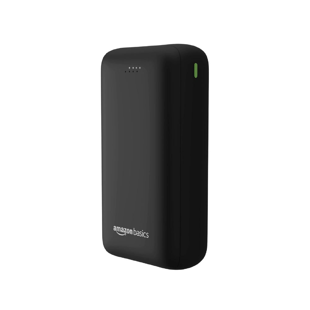 Amazon Basics 27000 Mah 65W Ultra Fast Charging Power Bank | USB Type-C Input, USB Type A Power Delivery (Input & Output) | Quick Charge | Two-Way Fast Charging (Black) - CarrotKart | India's first Open Box ecommerce platform
