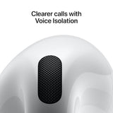 Apple AirPods 4 Wireless Earbuds, Bluetooth Headphones, Personalised Spatial Audio, Sweat and Water Resistant, USB-C Charging Case, H2 Chip, Up to 30 Hours of Battery Life, Effortless Setup for iPhone - CarrotKart | India's first Open Box ecommerce platform