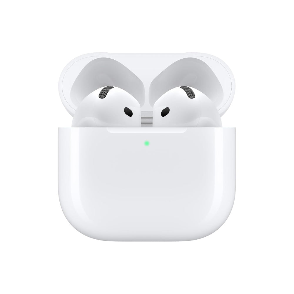 Apple AirPods 4 Wireless Earbuds, Bluetooth Headphones, Personalised Spatial Audio, Sweat and Water Resistant, USB-C Charging Case, H2 Chip, Up to 30 Hours of Battery Life, Effortless Setup for iPhone - CarrotKart | India's first Open Box ecommerce platform