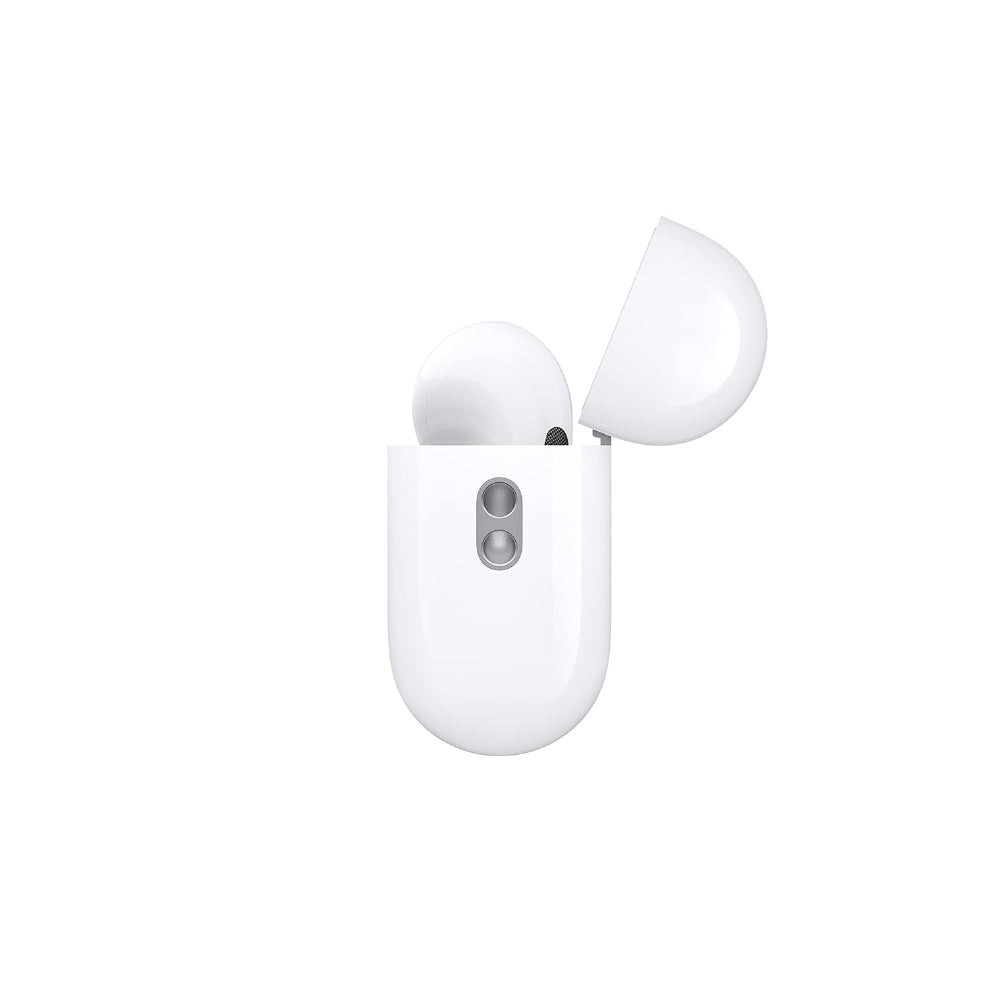 Apple AirPods Pro (2nd generation) with MagSafe Case (USB-C) Bluetooth (White, True Wireless) - CarrotKart | India's first Open Box ecommerce platform