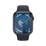 Apple Watch Series 9 GPS 45mm Midnight Aluminium Case with Midnight Sport Loop (Midnight Strap, Free Size) - CarrotKart | India's first Open Box ecommerce platform