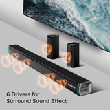 boAt Aavante Bar 5400DA 550W Dolby Atmos Soundbar 5.1 Channel - CarrotKart | India's first Open Box ecommerce platform