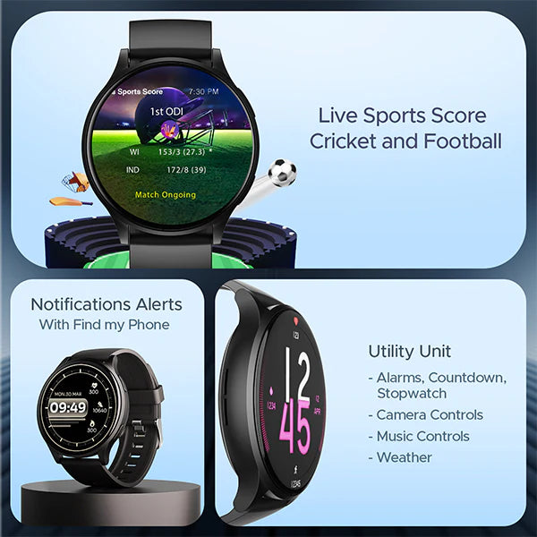 boAt Lunar Prime AMOLED Display Smartwatch - CarrotKart | India's first Open Box ecommerce platform