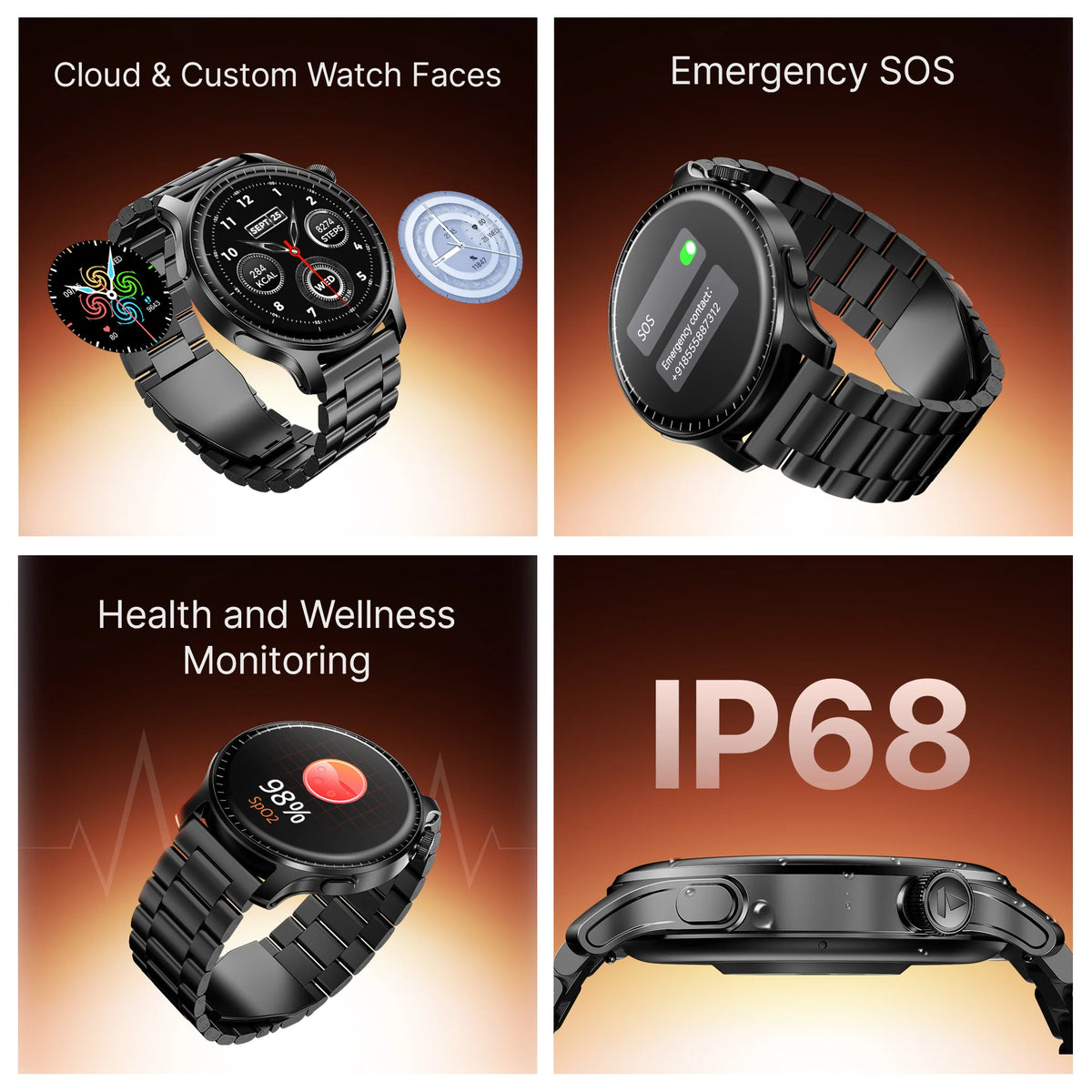 boAt Ultima Prime AMOLED Smartwatch - CarrotKart | India's first Open Box ecommerce platform