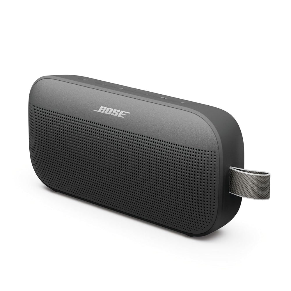 Bose New SoundLink Flex Portable Bluetooth Speaker (2nd Gen), Portable Outdoor Speaker with Hi-Fi Audio, Up to 12 Hours Battery Life, Waterproof and Dustproof, Black - CarrotKart | India's first Open Box ecommerce platform