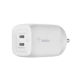 Belkin 65W (45W+20W) USB -C GaN Charger | Fast Charging PD | Gan Technology for Samsung Galaxy S25, Apple iPhone 17, Air, Pro, Pro Max, iPad, MacBook & More | 2 Years Warranty | White - CarrotKart | India's first Open Box ecommerce platform