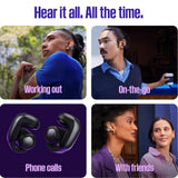 Bose New Ultra Open Earbuds with OpenAudio Technology, Open Ear Wireless Earbuds, Up to 48 Hours of Battery Life - Black - CarrotKart | India's first Open Box ecommerce platform