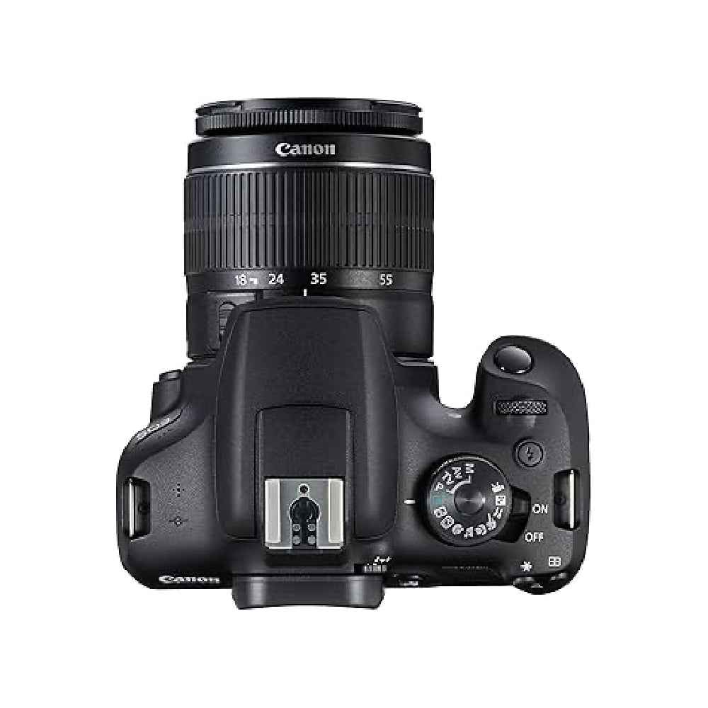 Canon EOS 1500D 24.1MP Digital SLR Camera (Black) With EF S18-55 IS II Lens - Wi-Fi / NFC Supported