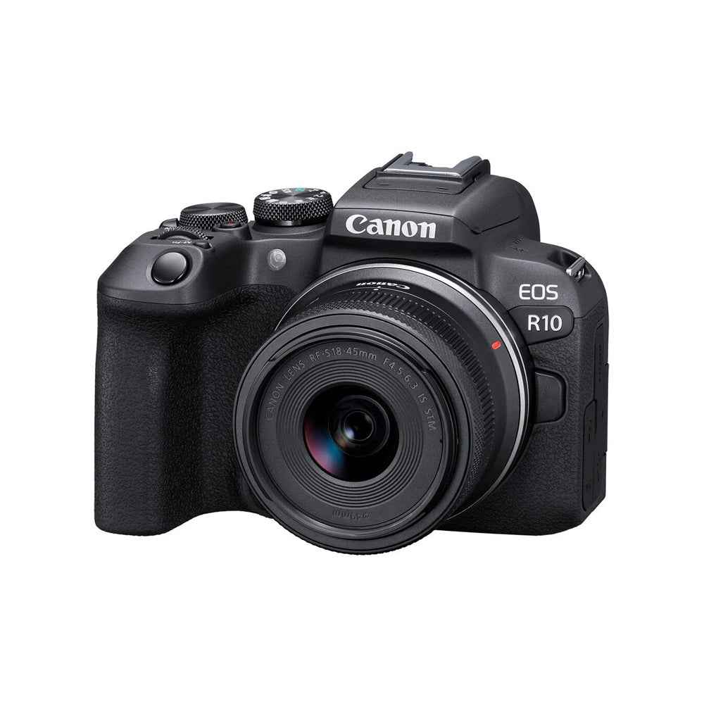 Canon EOS R10 24.2MP RF-S18-150 F/3.5-6.3 IS STM Mirrorless Camera (APS-C Sendor, 4K UHD Video) for Wedding & Content Creators - Black