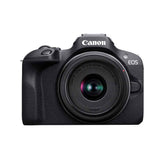 Canon EOS R100 Mirrorless Camera RF-S18-45mm F4.5-6.3 is STM Lens Kit, 24.1 Megapixel CMOS (APS-C) Sensor, 4K Video, RF Mount, Black