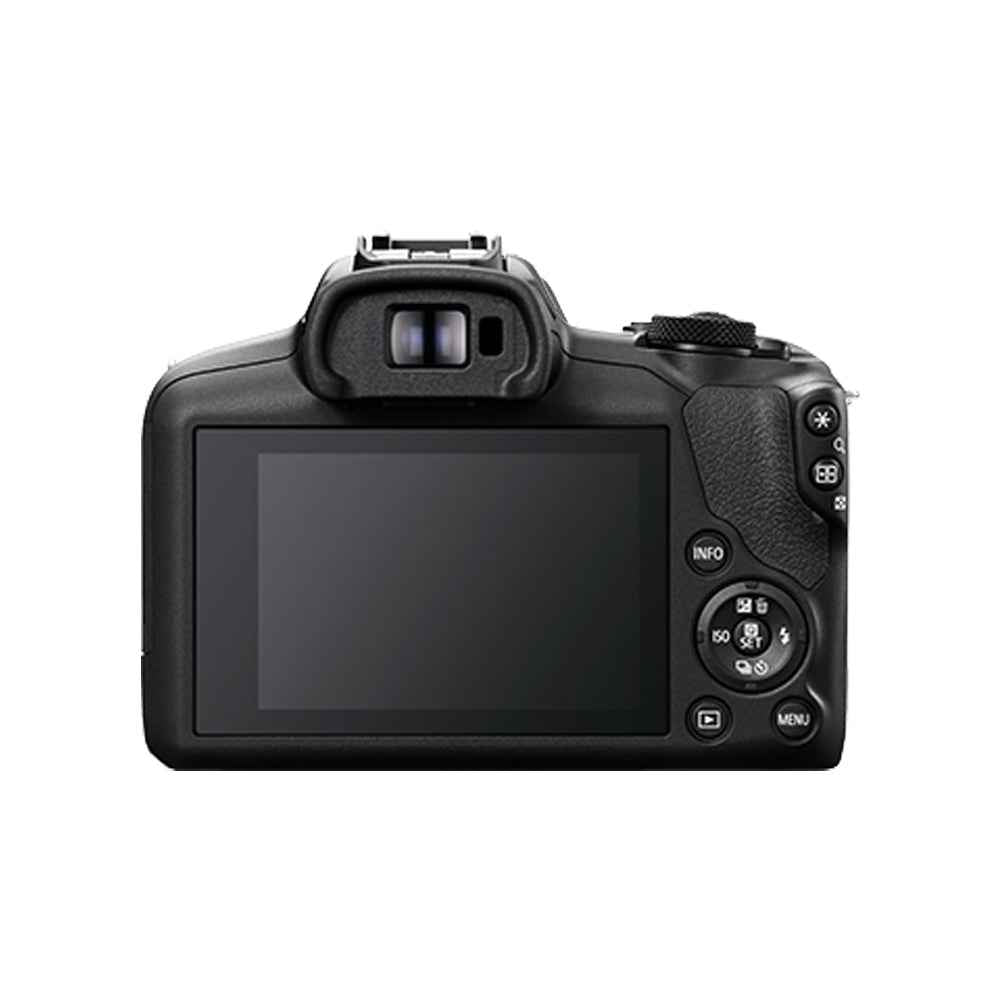 Canon EOS R100 Mirrorless Camera RF-S18-45mm F4.5-6.3 is STM Lens Kit, 24.1 Megapixel CMOS (APS-C) Sensor, 4K Video, RF Mount, Black