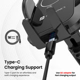 Portronics Charge Clamp 2 15W Wireless Charging Phone Holder - CarrotKart | India's first Open Box ecommerce platform