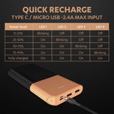 Duracell Power Bank 10000 mAh, Portable Charger, USB C/Micro USB Input, USB A/USB C Output, Fast Charge Technology, 22.5W Power Delivery for Smartphones, Tablets, Headphones and USB-Powered Devices - CarrotKart | India's first Open Box ecommerce platform