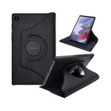 CEDO Samsung Tab A7 Lite (8.7 inch) Flip Cover | Leather Finish | 360 Degree Rotate Back Cover | Shockproof Back Cover Case for Samsung Galaxy Tab A7 Lite (8.7 inch) (2021) SM-T220 / T225 (Black) - CarrotKart | India's first Open Box ecommerce platform