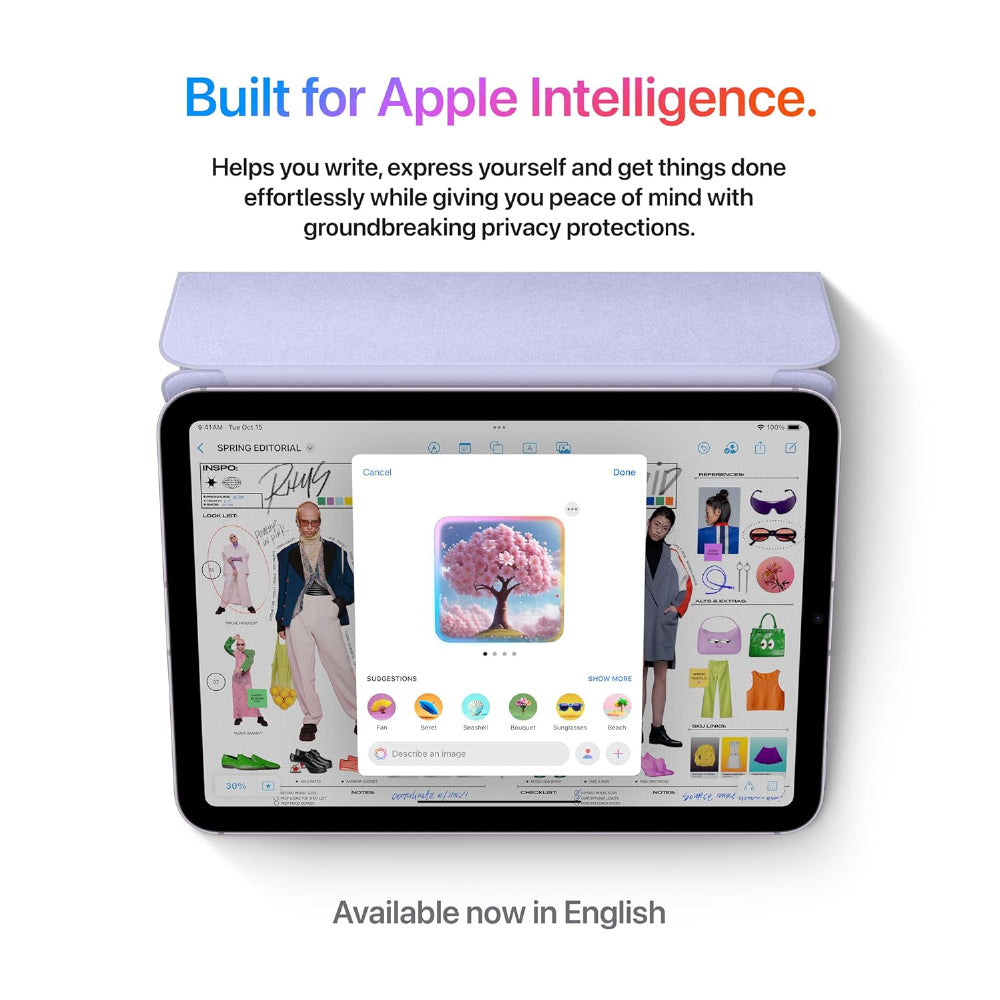 Apple iPad mini (A17 Pro): Apple Intelligence, 21.08 cm (8.3″) Liquid Retina Display, 256GB, Wi-Fi 6E + 5G Cellular, 12MP Front/12MP Back Camera, Touch ID, All-Day Battery Life — Blue - CarrotKart | India's first Open Box ecommerce platform