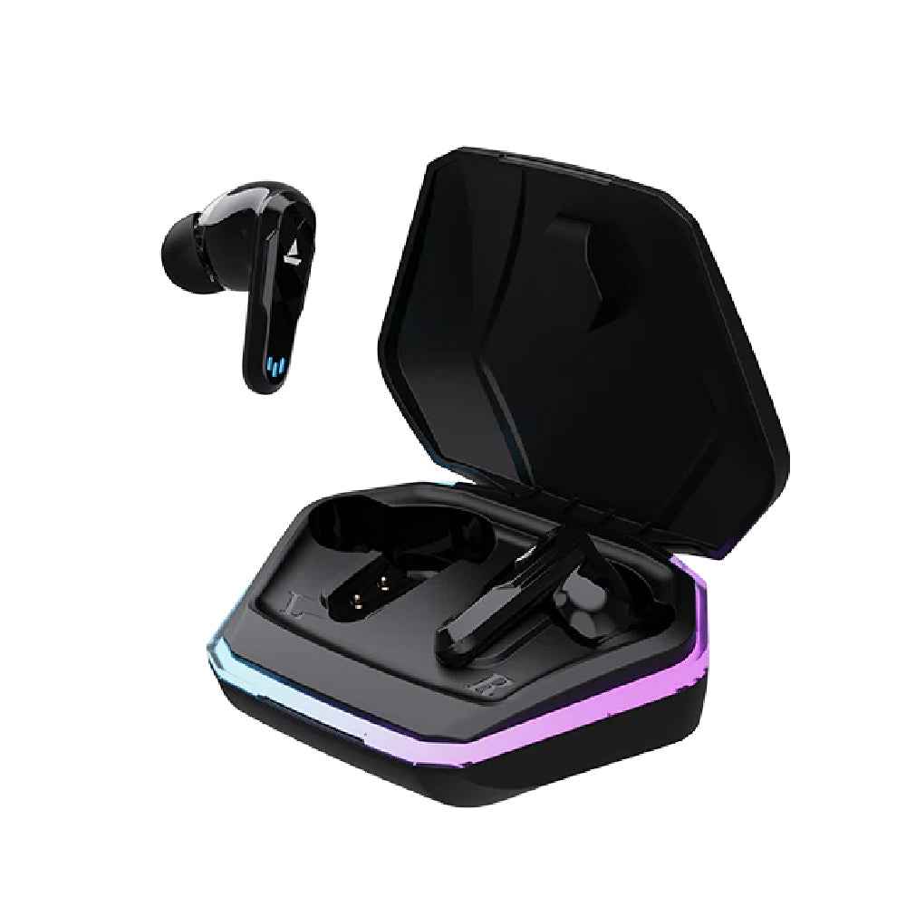 BoAt Immortal 161 Bluetooth Gaming Wireless Earbuds with BEAST™️Mode, ASAP™️ Charge, RGB lights