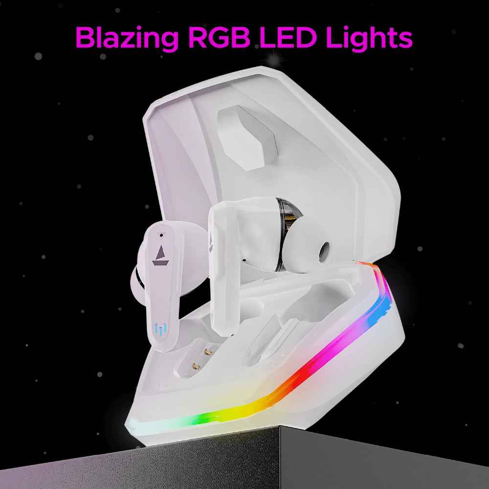 BoAt Immortal 161 Bluetooth Gaming Wireless Earbuds with BEAST™️Mode, ASAP™️ Charge, RGB lights