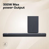 JBL Bar 2.1 Deep Bass (MK2), Soundbar with 6.5” Down-Firing Wireless Subwoofer, 2.1 Channel, Built-in Dolby Digital, Bluetooth, HDMI & Optical Connectivity (300W) - CarrotKart | India's first Open Box ecommerce platform